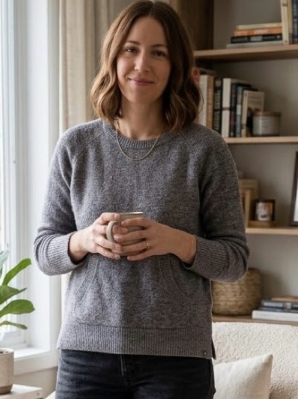 Barefoot Dreams MSRP$118  PTP 22”CozyChic Lite® Sweater